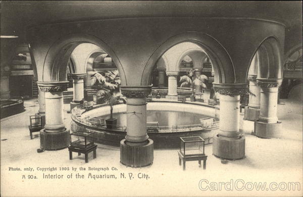 Interior of the Aquarium New York