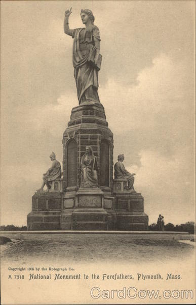 National Monument to the Forefathers Plymouth Massachusetts