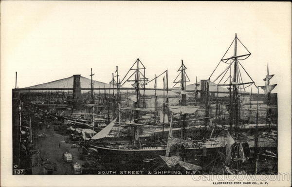 South Street & Shipping New York