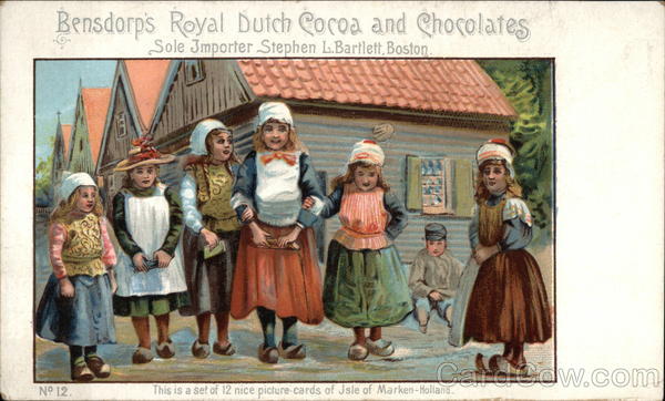 Bensdorp's Royal Dutch Cocoa and Chocolates Advertising