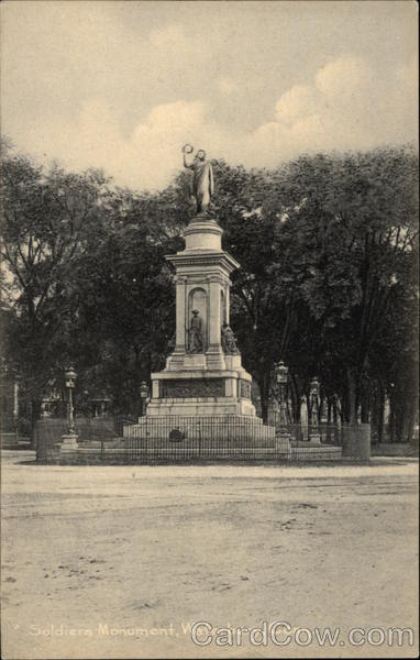Soldiers Monument Waterbury Connecticut
