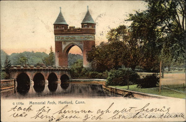 Memorial Arch Hartford Connecticut