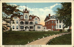 Emergency Hospital and Nurses' Home Postcard