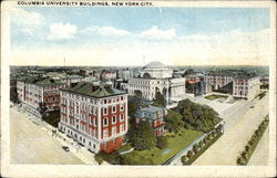 Columbia University Buildings Postcard