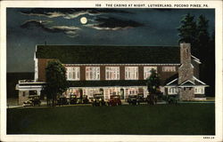 The Casino at Night, Lutherland Postcard