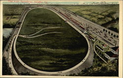 The Auto Speedway Postcard