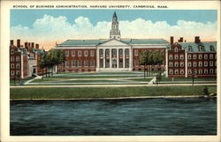 Harvard University - School of Business Administration Postcard