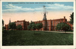 East Tennessee Hospital for Insane Postcard