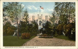 Binghamton State Hospital New York Postcard Postcard