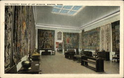 The Tapestry Room at Art Museum Postcard