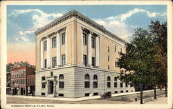 Masonic Temple Postcard