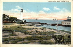 Light House Postcard