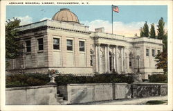 Adriance Memorial Library Poughkeepsie, NY Postcard Postcard