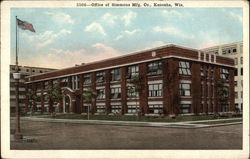 Office of Simmons Manufacturing Company Kenosha, WI Postcard Postcard