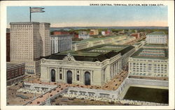 Grand Central Terminal Station Postcard