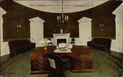 The President's Office, White House Postcard