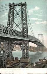 Williamsburg Bridge Postcard