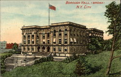 Borough Hall (Bronx) Postcard