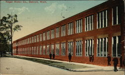 Regal Motor Company Postcard
