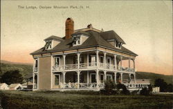 The Lodge, Ossipee Mountain Park Postcard