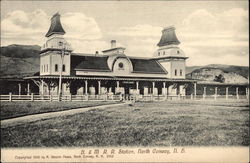 B. & M. R. R. Station North Conway, NH Postcard Postcard