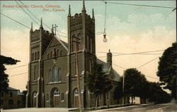 Roman Catholic Church Cobourg, ON Canada Ontario Postcard Postcard