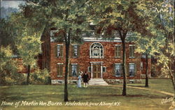 Home of Martin Van Buren, Kinderhook Postcard
