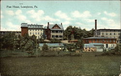 Poor House, Carbon County Lowrytown, PA Postcard Postcard