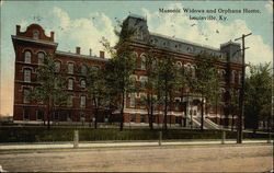 Masonic Widows and Orphans Home Postcard