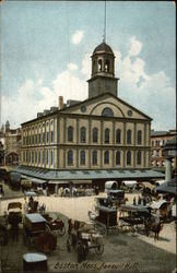 Faneuil Hall in Boston, Massachusetts Postcard