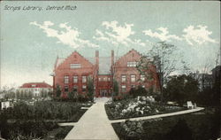 Scrips Library Postcard