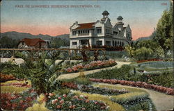 Paul De Longpre's Residence Hollywood, CA Postcard Postcard