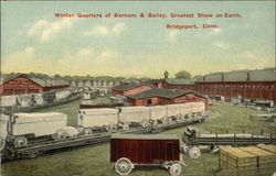 Winter Quarters of Barnum & Bailey, Greatest Show on Earth Postcard