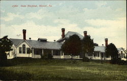 State Hospital Mercer, PA Postcard Postcard