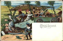 Coney Island Postcard