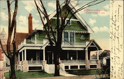 Elks Club House Carthage, MO Postcard Postcard