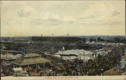 A Busy Day at the Fair Postcard