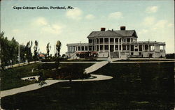 Cape Cottage Casino Postcard