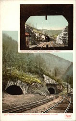 East Portal Hoosac Tunnel Showing Abandoned Tunnel Postcard