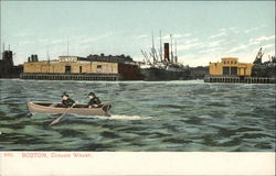 Cunard Wharf Postcard