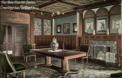 Red Room, Riverton Casino Postcard