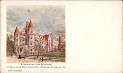 Administration Building at International Correspondence Schools Scranton, PA Postcard Postcard