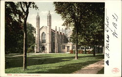 Gore Hall, Harvard University Postcard