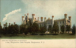 Binghamton State Hospital Postcard