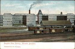 Douglas Shoe Factory, Montello Postcard