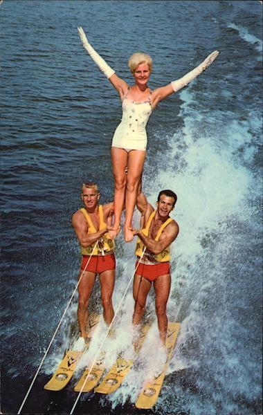 Adagio Act as Seen at Florida's Fabulous Cypress Gardens