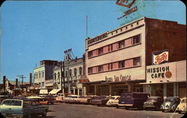 View to the Hotels Tamps Mexico