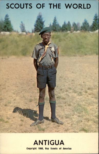 1968 Scouts of the World Antigua Boy Scouts