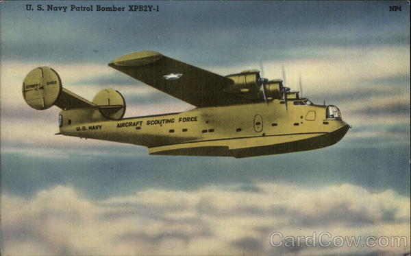 U.S. Navy Patrol Bomber XPB2Y-1