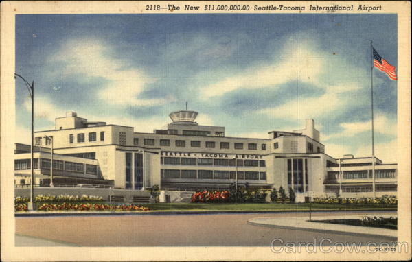 The New $11,000,000.00 Seattle-Tacoma International Airport Washington